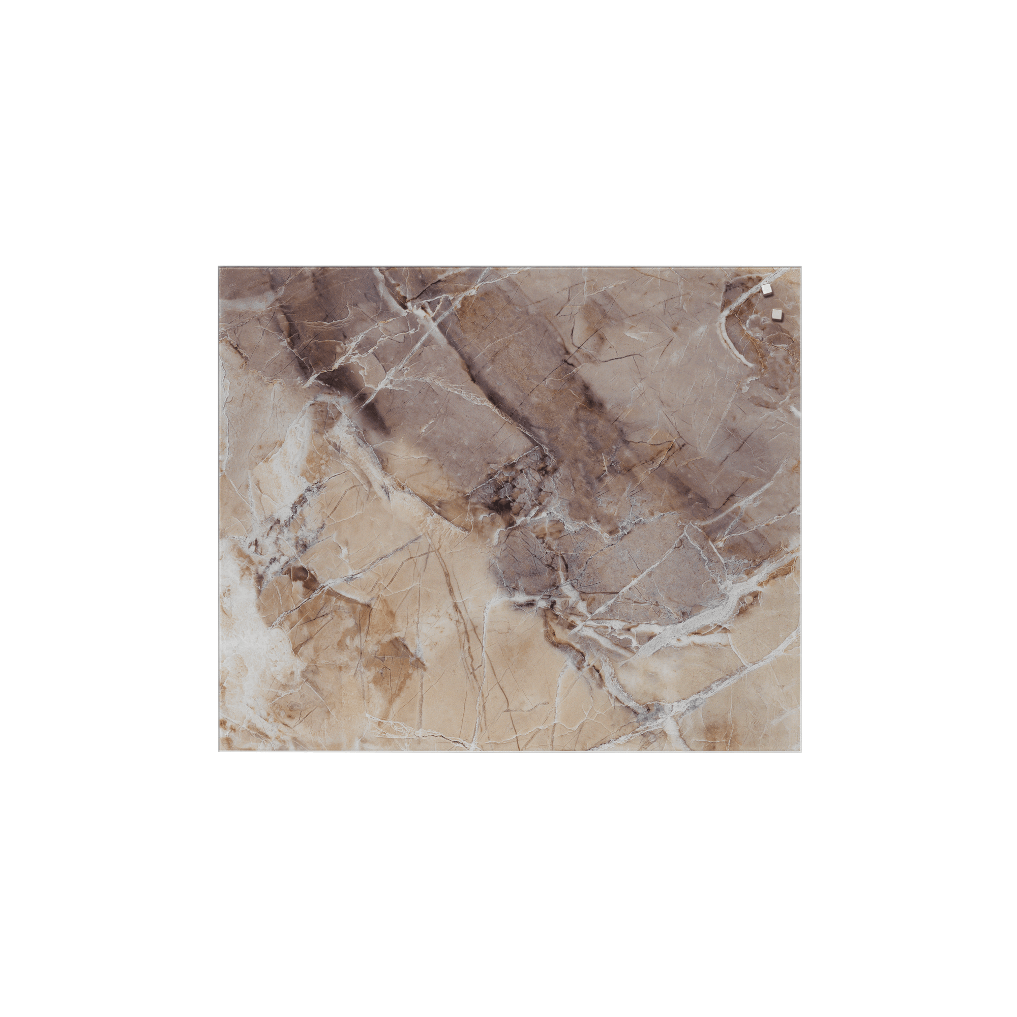 Naga 60 X 50 CM. BEIGE MARMOR MAGNETISK STÆNKPLADE - Billede 4