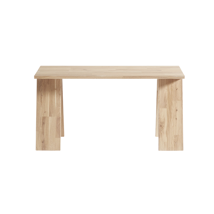 Angle Bænk - Eg Natur/hvidolieret