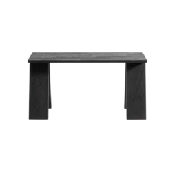 Angle Bænk - Eg Sort Bejdset/olie