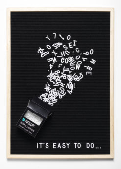 Naga Ekstra Bogstaver Til Bogstavtavle