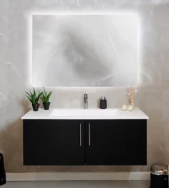 Backlight Spejl Dansk Produceret 60cm Serie (Mærke: LED Spejle, Variant: 90x60)