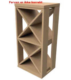 Connoisseur Range Vinhylde I Fyrretræ, I Farven Mørk Eg, Plads Til 24 Flasker Fra Gastro De Luxe