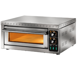 GAM MD1 / MD1+1 - Kompakt Pizzaovn Til 1 Eller 2 Pizzaer - OVN (Størrelse: MD1+1 - 2 Etager)