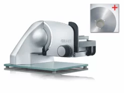 Graef SEMI-PRO Pålægsmaskine 170 Mm. - Med Glat OG Rillet Klinge