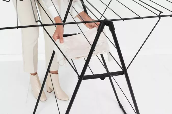 Hang-on Tørrestativ 15 Meter Matt Black - Billede 3