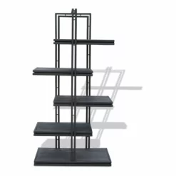 HayStack-Rail Reol Med 5 åbne Hylder (sort)