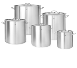 Hendi Gryde Høj Inkl. Låg - Flere Størrelser (Størrelse: 98 L.)