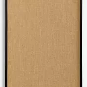 Naga Hessian Opslagstavle Med Sort Ramme. 40 X 60 Cm