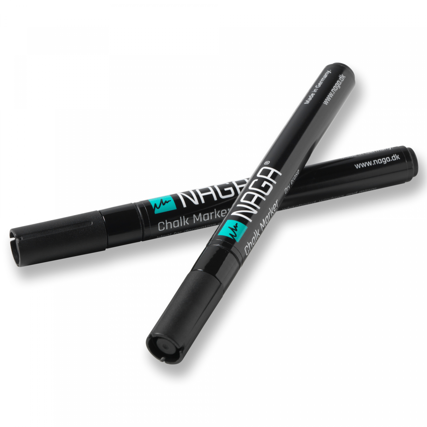 Naga Kridt Marker, 4,5 Mm. Sort