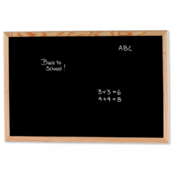 Naga Kridt Tavle 80 X 60 Cm. Med Træramme