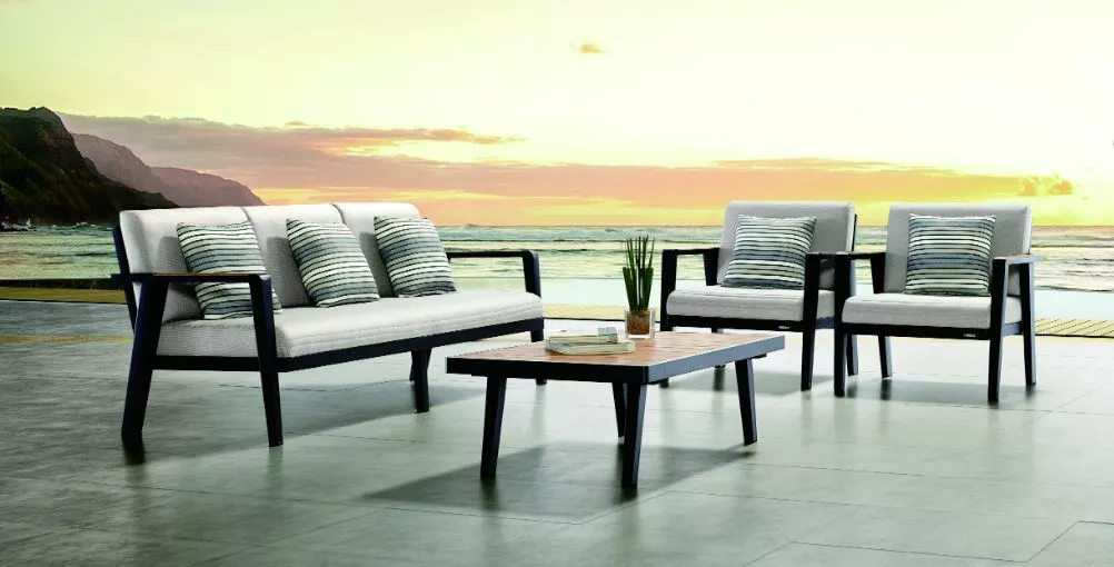 Lounge Sæt Fra Higold - Emoti - 5 Personer - Taupe