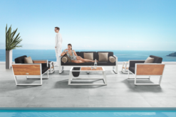 Lounge Sæt Fra Higold - York - 5 Personer - Hvid/sort