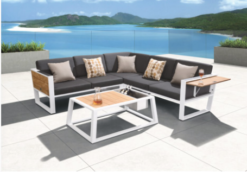 Lounge Sofa Fra Higold - York - Hvid/sort