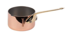 Mauviel M'150b Kasserolle Med Tud Mini Kobber/messing - 5 Cl