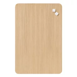 Naga Magnetisk Egetræs Finer Tavle 40 X 60 Cm.