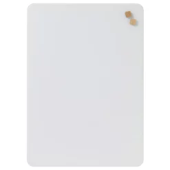 Naga Magnetisk Glastavle 50 X 70 Cm. PURE White