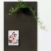 Magnetisk Metal Tavle 40 X 60 Cm (Mærke: NAGA, Variant: Rustmetal Tavle)