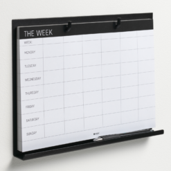 Naga Metal Tavle Med Engelsk Planlægnings Blok