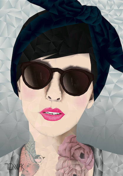 No. 2002 - ALBA, TENNA KRAMER DESIGN (Mærke: Tenna Kramer Design, Variant: 70x100)