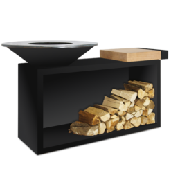 OFYR Grill I Sort (Variant: Mørke Grå Bordplade)