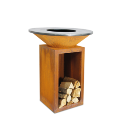 OFYR Grill Med Opbevaring I Brun