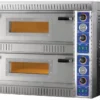 Pizzaovn, Gam, SB-serie Italiensk (Størrelse: GAM SB6+6 Til 2 X 6 Pizzaer)