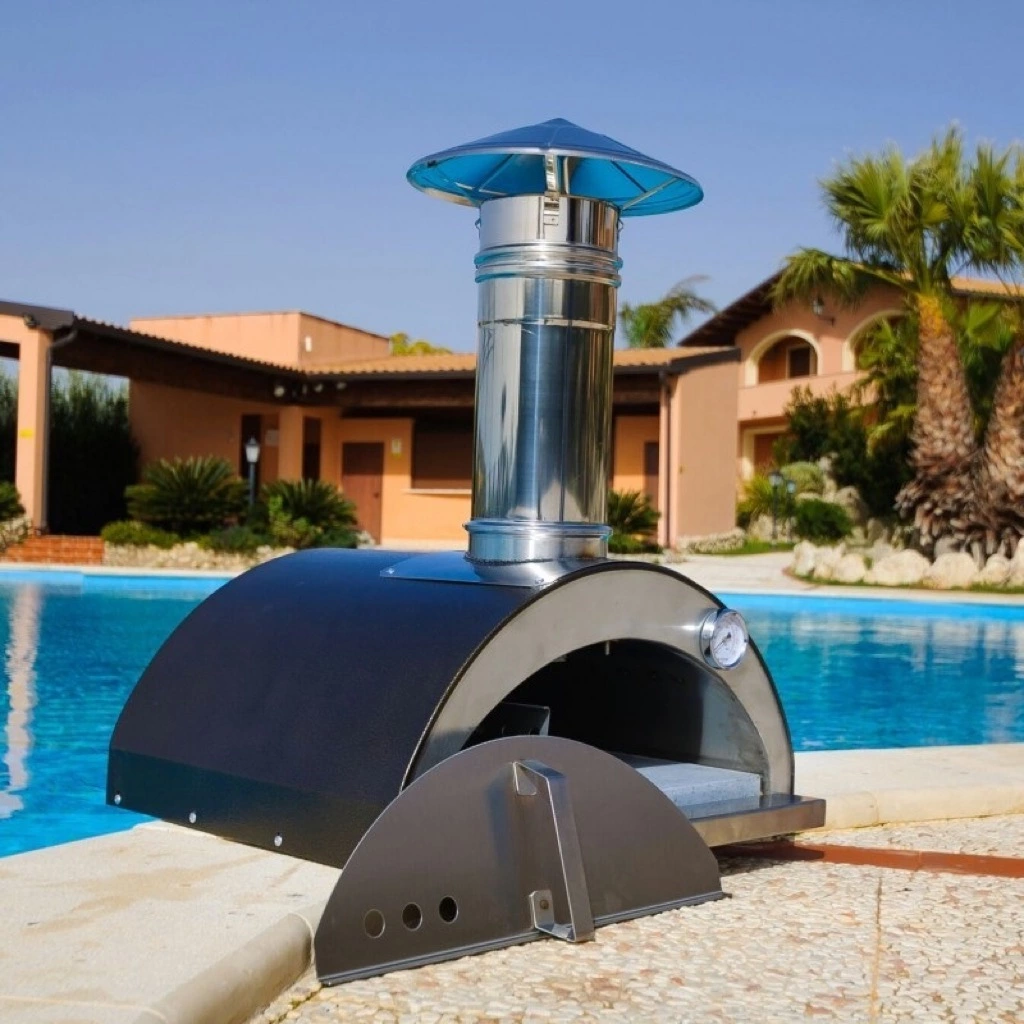 Pizzaovn, Nonno Lillo, Kompakt Udendørs Pizzaovn - Billede 3
