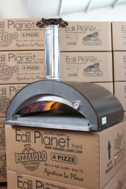 Pizzaovn / Stenovn, Pizzaiolo - 4 Pizza, BRÆNDEFYRET