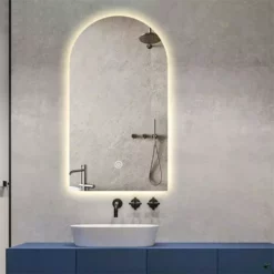 Premium Spejl Kajsa Med LED Lys - Flere Størrelser (Variant: W70*H150cm)