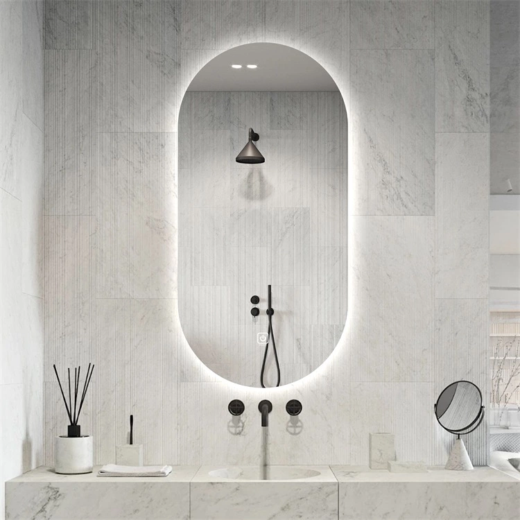 Premium Spejl Vilma Med LED Lys - Flere Størrelser (Variant: W70*H130cm)