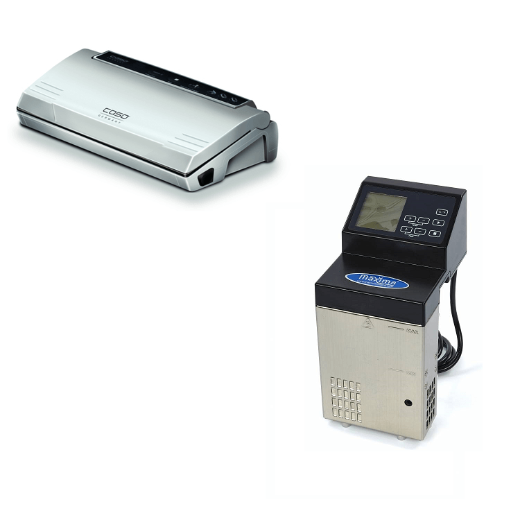 Caso Sous Vide Sæt XXL - MAXI Universal Pro + VC100 Vakuumpakker