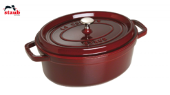 Staub Cocotte Støbejern Grenadine 29 Cm Oval