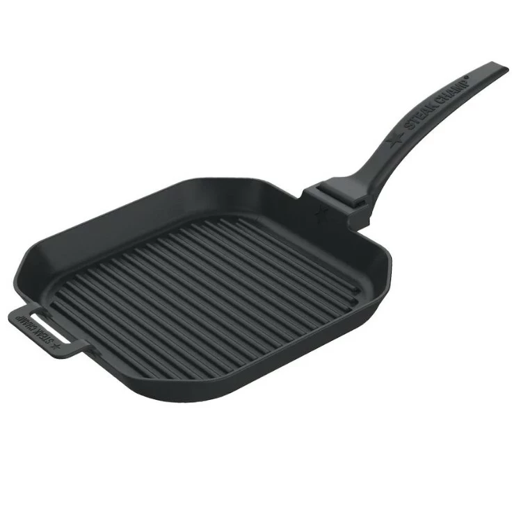 Støbejerns Grillpande 26x26 Cm