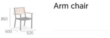 Stol Med Armlæn Fra Higold - York - Sort - Billede 2