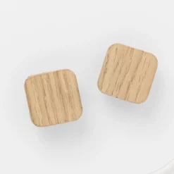 Naga Super Stærk Magnet, Firkantet Egefiner (2 Stk)