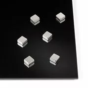 Naga Super Stærk Magnet, Stål Kvadratisk (6 Stk)