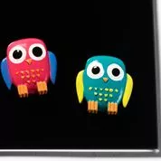 Naga Super Stærk Magnet, Ugler (2 Stk)