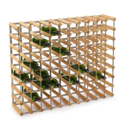 Vinhylde I Fyrretræ, I Farven Lys Eg, Plads Til 90 Flasker Fra Gastro De Luxe