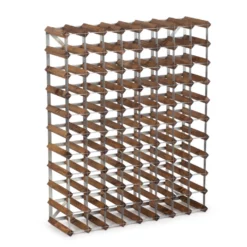 Vinhylde I Fyrretræ, I Farven Mørk Eg, Plads Til 90 Flasker Fra Gastro De Luxe