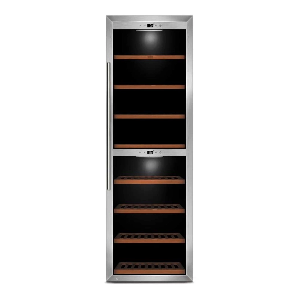 Vinkøleskab, 2 Zoner Og 180 Flasker Fra CASO