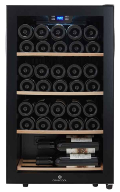 Vinkøleskab 34 Flasker - Cavecool - 1 Zone
