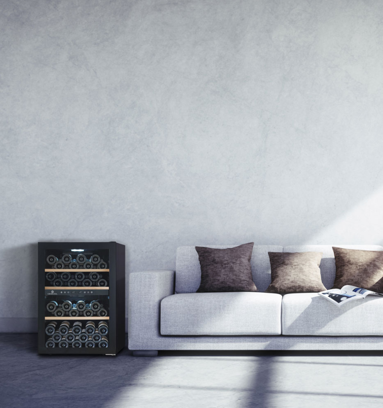 Vinkøleskab 62 Flasker - Cavecool - 2 Zoner - Billede 4