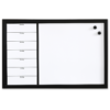 Naga Whiteboard Ugetavle 60 X 40 Cm. Dansk